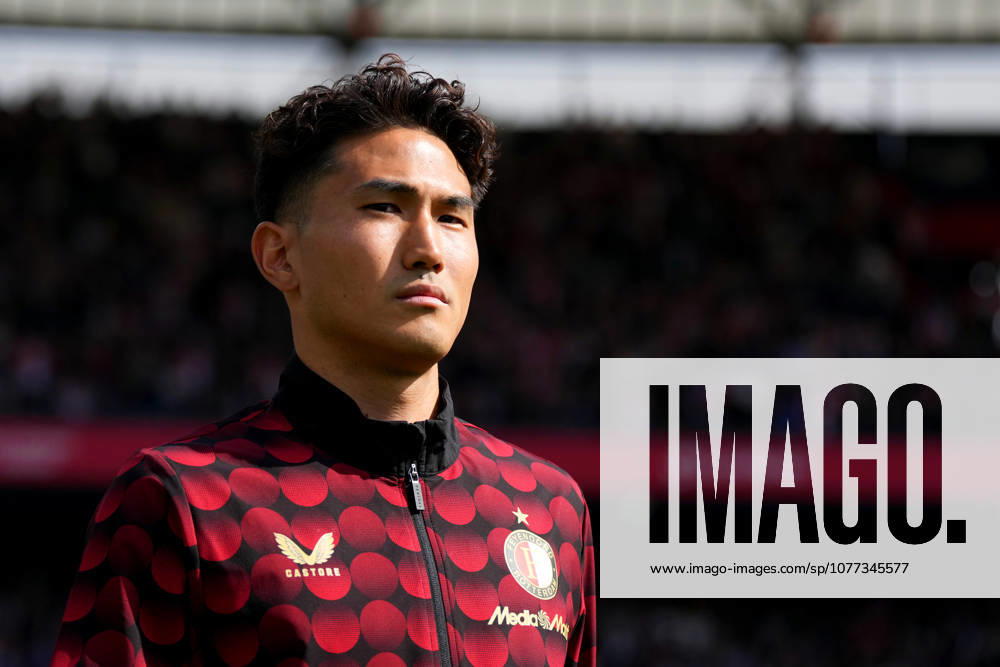 Eredivisie: Feyenoord Rotterdam v AZ Alkmaar Rotterdam - Tsuyoshi Watanabe of Feyenoord Rotterdam before the 33rd competition round of the 2025 2026 Eredivisie season. The match is set between Feyenoord Rotterdam and AZ Alkmaar at De Kuip on 10 May 2026 in Rotterdam, The Netherlands.