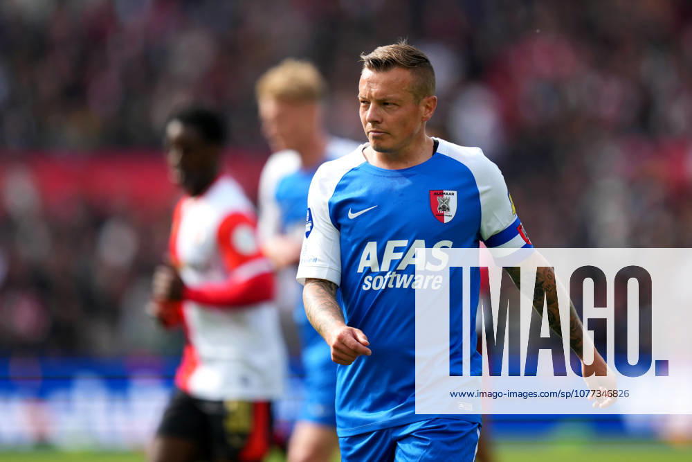 Eredivisie: Feyenoord Rotterdam v AZ Alkmaar Rotterdam - Jordy Clasie of AZ Alkmaar during the 33rd competition round of the 2025 2026 Eredivisie season. The match is set between Feyenoord Rotterdam and AZ Alkmaar at De Kuip on 10 May 2026 in Rotterdam, The Netherlands.