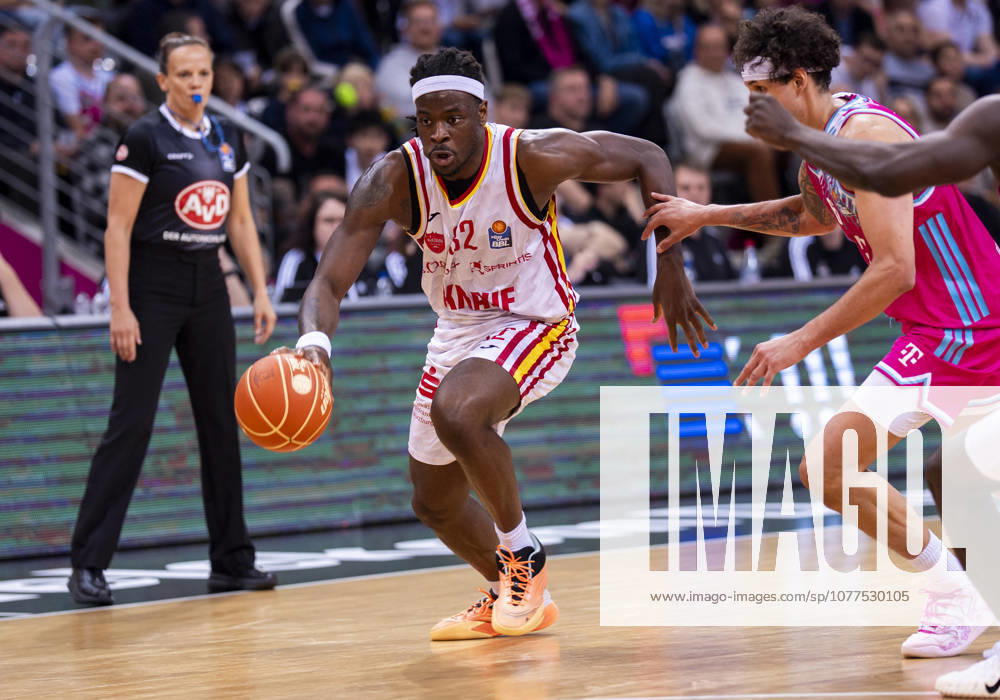 Charles Thompson (Fitness First Wuerzburg Baskets, 32) Telekom Baskets Bonn - Fitness First Würzburg Baskets 16.05.2026 Basketball, easyCredit Basketball Bundesliga, Playoffs, Viertelfinale Spiel 1, GER, Bonn, Telekom Dome Bonn