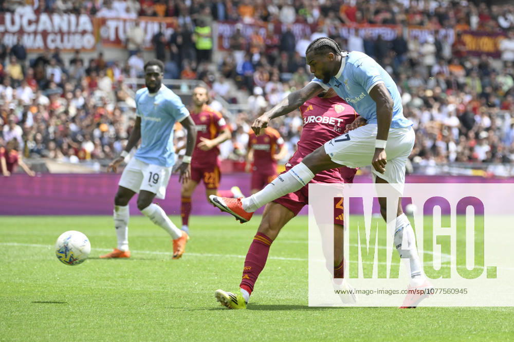 Lazios Nuno Tavares during the Serie A Enilive soccer match between AS Roma and SS Lazio at the Rome s Olympic stadium, Italy - Sunday, May 17, 2026. - Soccer.