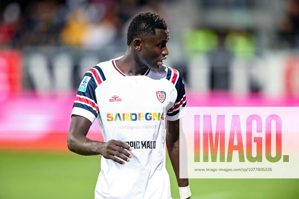 Cagliari s Paul Mendy in action during the Serie A soccer match between Cagliari Calcio and Torino at the Unipol Domus in Cagliari, Sardinia - Sunday 17th May. - Soccer