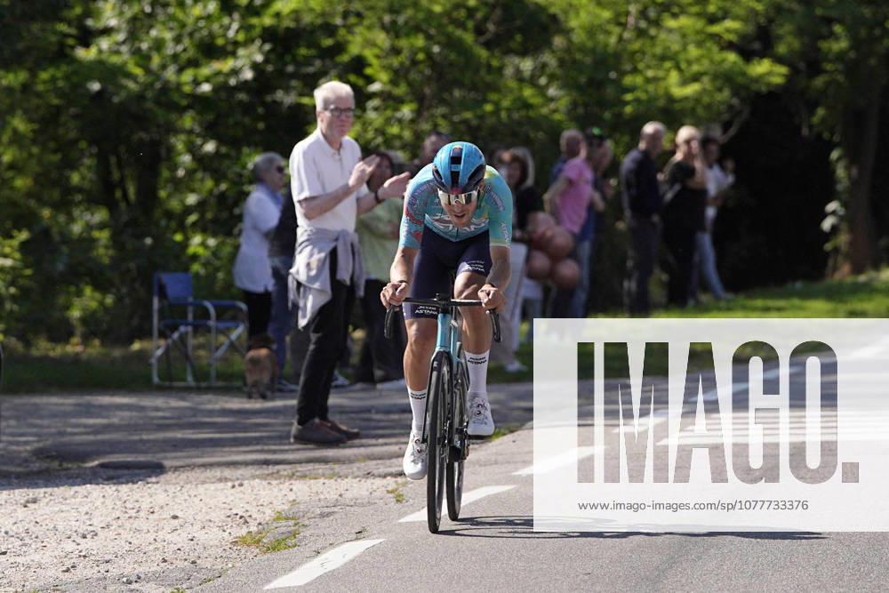Italys Alberto Bettiol of XDS Astana Team during Stage 13 of the Giro dItalia, from Alessandria to Verbania, Italy, Friday May 22, 2026.