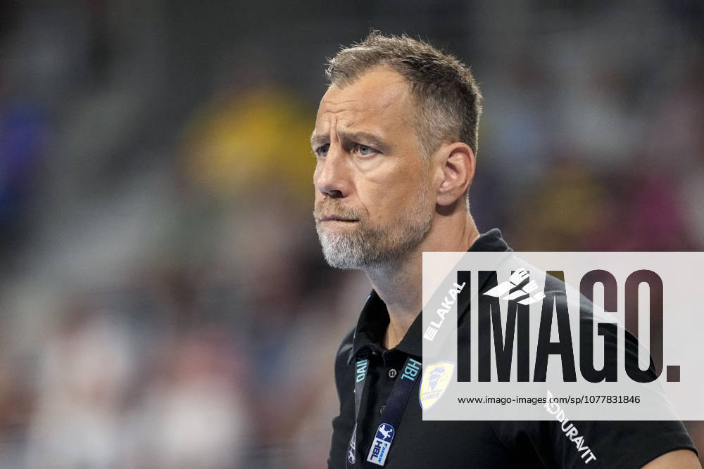 Maik Machulla (Trainer, Cheftrainer, RNL), Einzelbild, Einzelfoto, Aktion, Action, enttäuscht schauend, Enttäuschung, Frustration, disappointed, pessimistisch, 24.05.2026, Mannheim (Deutschland), Handball, Bundesliga, Rhein-Neckar Löwen - SC Magdeburg