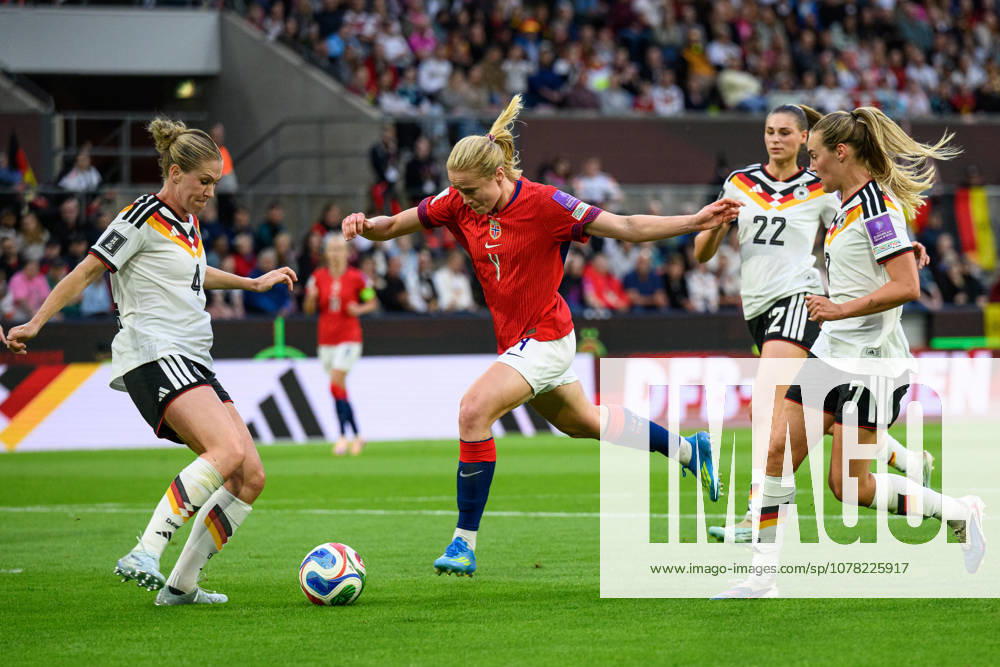 Julie Blakstad of Norway during the FIFA Women s World Cup Qualifier football match between Germany and Norway on June 5, 2026 in Köln. Photo: Marius Simensen BILDBYRAN COP 238 MM0069 bbeng fotball soccer football fotboll FIFA World Cup, WM, Weltmeisterschaft, Fussball qualifiers vm-kvalifisering kvinner vm kvalik landskamp dam norge norway germany tyskland