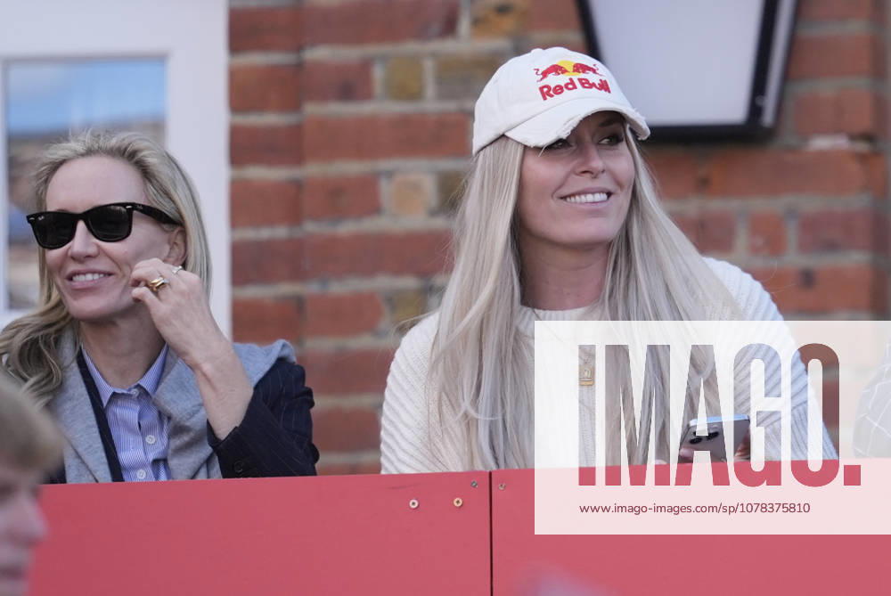 HSBC Championships - Day Two Lindsey Vonn, American alpine ski racer and three-time World Cup overall champion, watches Serena Williams and Victoria Mboko during their Round of 16 doubles match at The HSBC Championships 2026 Women s tennis tournament at The Queen s Club in London, England, on June 9, 2026. London Greater London United Kingdom