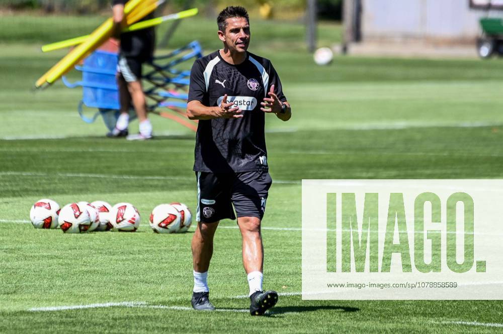 Trainer Marcel Rapp ( Pauli ) Deutschland , Hamburg , Trainingsgelände an der Kollaustrasse , Fussball , 2. Bundesliga , FC St Pauli