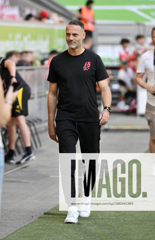 Trainer Alexander Ende (Fortuna Duesseldorf) 25.07.2026, Fussball, Saison 2026 2027, Testspiel, Fortuna Düsseldorf - Borussia Dortmund 2:1 Duesseldorf Nordrhein Westfalen Deutschland