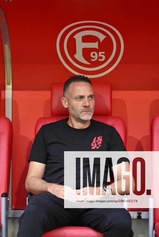 Trainer Alexander Ende (Fortuna Duesseldorf) 25.07.2026, Fussball, Saison 2026 2027, Testspiel, Fortuna Düsseldorf - Borussia Dortmund 2:1 Duesseldorf Nordrhein Westfalen Deutschland