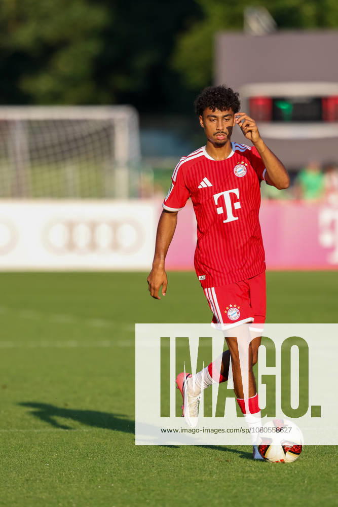 Nathaniel Brown (FC Bayern Muenchen, 11), GER, FC Rottach-Egern vs. FC Bayern Muenchen, Fussball, Testspiel, Saison 2026 2027, 30.07.2026, GER, FC Rottach-Egern vs. FC Bayern Muenchen, Fussball, Testspiel, Saison 2026 2027, 30.07.2026 Rottach-Egern