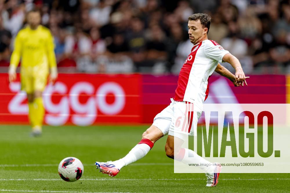 AMSTERDAM - AFC Ajax Amsterdam midfielder Youri Regeer during the Conference League match between AFC Ajax and FK Vojvodina at the Johan Cruijff ArenA on July 30, 2026 in Amsterdam, the Netherlands. (Photo by DeFodi Images) -