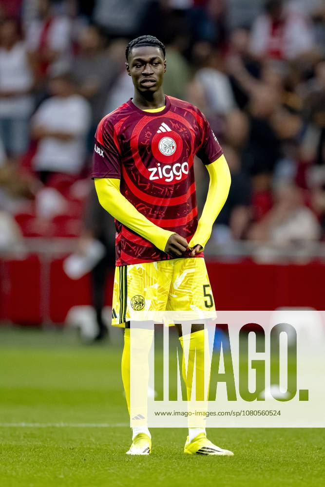 AMSTERDAM - AFC Ajax Amsterdam goalkeeper Paul Reverson during the Conference League match between AFC Ajax and FK Vojvodina at the Johan Cruijff ArenA on July 30, 2026 in Amsterdam, the Netherlands. (Photo by DeFodi Images) -