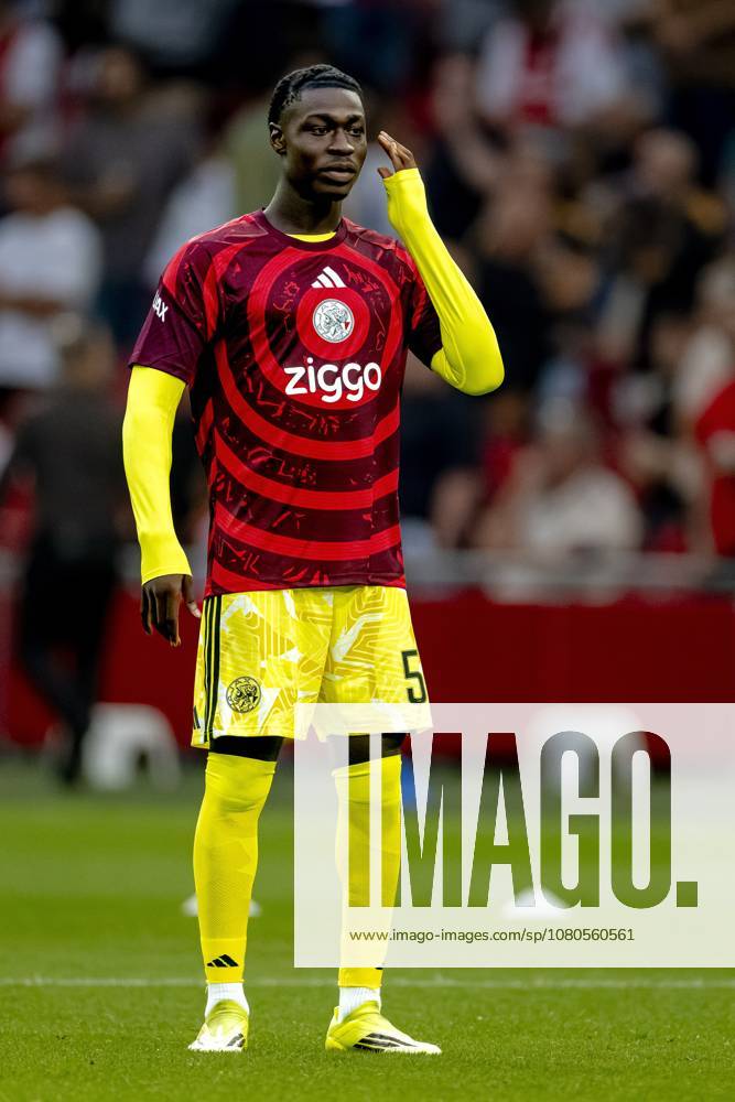 AMSTERDAM - AFC Ajax Amsterdam goalkeeper Paul Reverson during the Conference League match between AFC Ajax and FK Vojvodina at the Johan Cruijff ArenA on July 30, 2026 in Amsterdam, the Netherlands. (Photo by DeFodi Images) -
