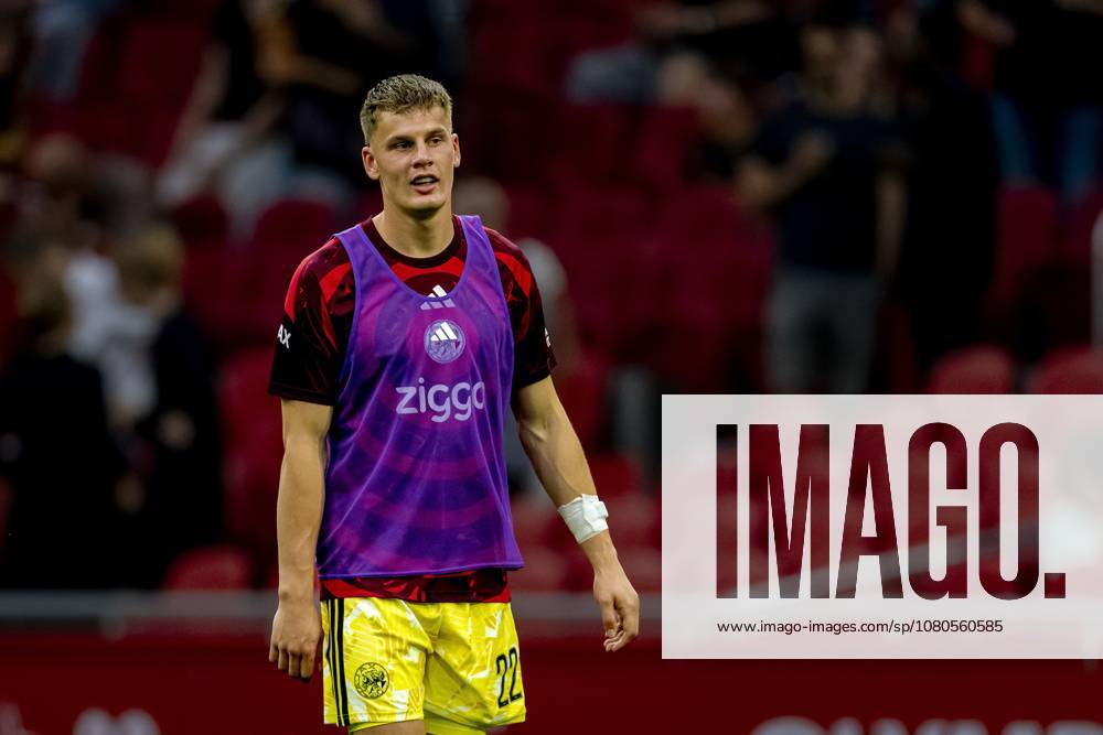 AMSTERDAM - AFC Ajax Amsterdam goalkeeper Joeri Heerkens during the Conference League match between AFC Ajax and FK Vojvodina at the Johan Cruijff ArenA on July 30, 2026 in Amsterdam, the Netherlands. (Photo by DeFodi Images) -