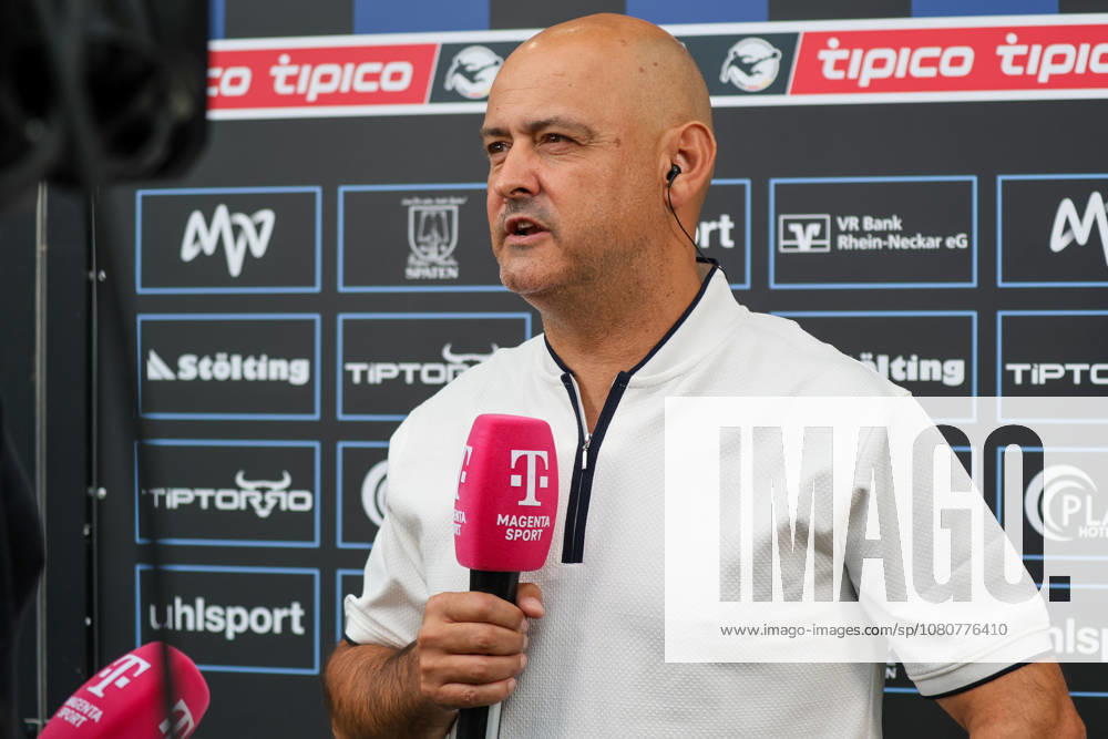 Rui Mota (Cheftrainer SV Waldhof Mannheim) Fussball: 3. Liga, 1. Spieltag, SV Waldhof Mannheim vs. Fortuna Düsseldorf am 07.08.2026 in Mannheim (Carl-Benz-Stadion), Deutschland Mannheim Carl-Benz-Stadion Deutschland