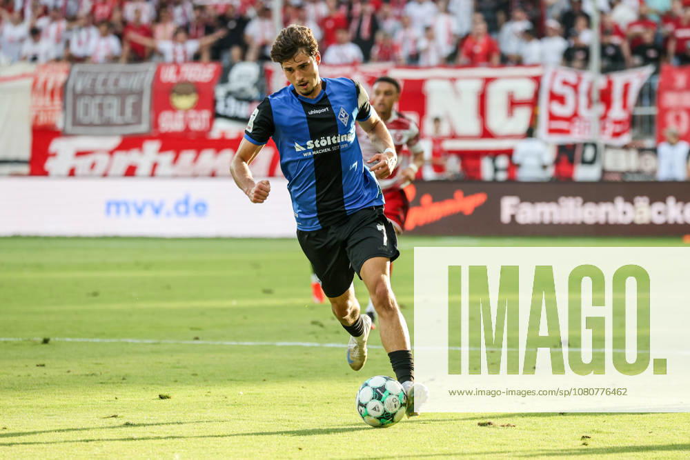 Lovis Bierschenk (SV Waldhof Mannheim, 7) Fussball: 3. Liga, 1. Spieltag, SV Waldhof Mannheim vs. Fortuna Düsseldorf am 07.08.2026 in Mannheim (Carl-Benz-Stadion), Deutschland Mannheim Carl-Benz-Stadion Deutschland