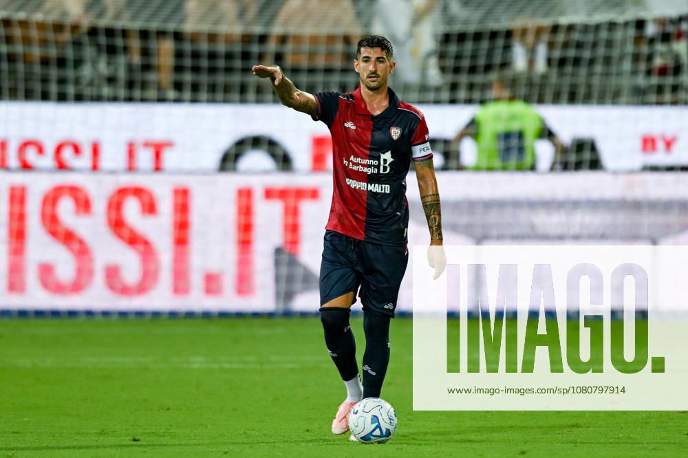Cagliari s Alessandro Deiola in action during the Serie A soccer match between Cagliari Calcio and Nice at the Unipol Domus in Cagliari, Sardinia - Saturday 8th august 2026. - Soccer