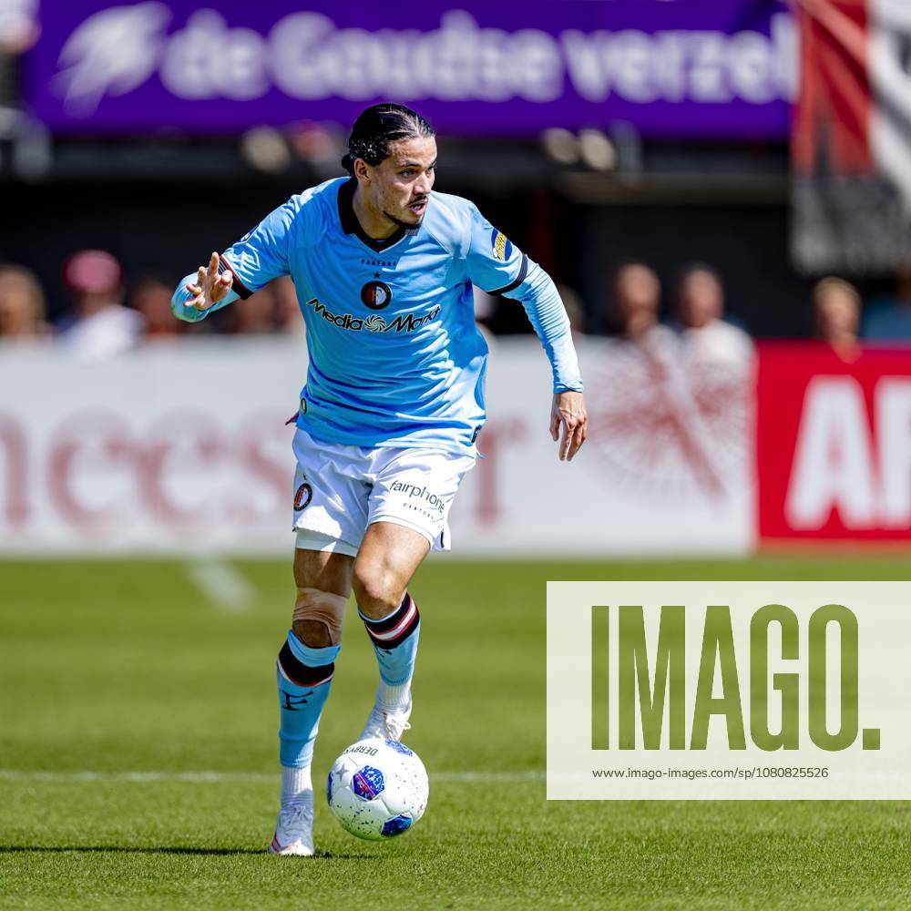 ROTTERDAM - SC Feyenoord Rotterdam forward Anis Hadj Moussa during the Vriendenloterij Eredivisie match between Sparta and Feyenoord at Stadion Het Kasteel on August 9, 2026 in Rotterdam, the Netherlands. (Photo by DeFodi Images) -