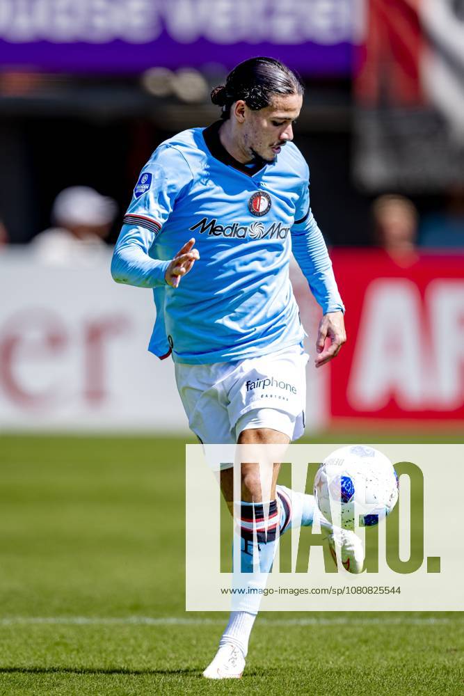 ROTTERDAM - SC Feyenoord Rotterdam forward Anis Hadj Moussa during the Vriendenloterij Eredivisie match between Sparta and Feyenoord at Stadion Het Kasteel on August 9, 2026 in Rotterdam, the Netherlands. (Photo by DeFodi Images) -