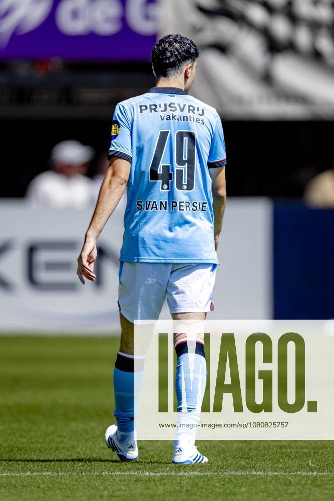 ROTTERDAM - SC Feyenoord Rotterdam forward Shaqueel van Persie during the Vriendenloterij Eredivisie match between Sparta and Feyenoord at Stadion Het Kasteel on August 9, 2026 in Rotterdam, the Netherlands. (Photo by DeFodi Images) -