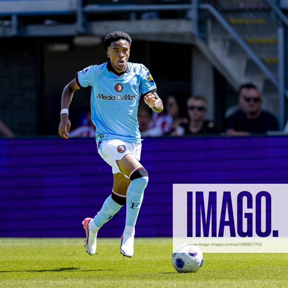 ROTTERDAM - SC Feyenoord Rotterdam forward Jivayno Zinhagel during the Vriendenloterij Eredivisie match between Sparta and Feyenoord at Stadion Het Kasteel on August 9, 2026 in Rotterdam, the Netherlands. (Photo by DeFodi Images) -