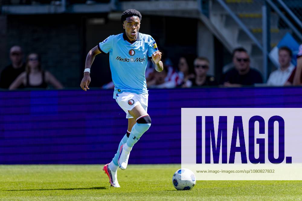 ROTTERDAM - SC Feyenoord Rotterdam forward Jivayno Zinhagel during the Vriendenloterij Eredivisie match between Sparta and Feyenoord at Stadion Het Kasteel on August 9, 2026 in Rotterdam, the Netherlands. (Photo by DeFodi Images) -