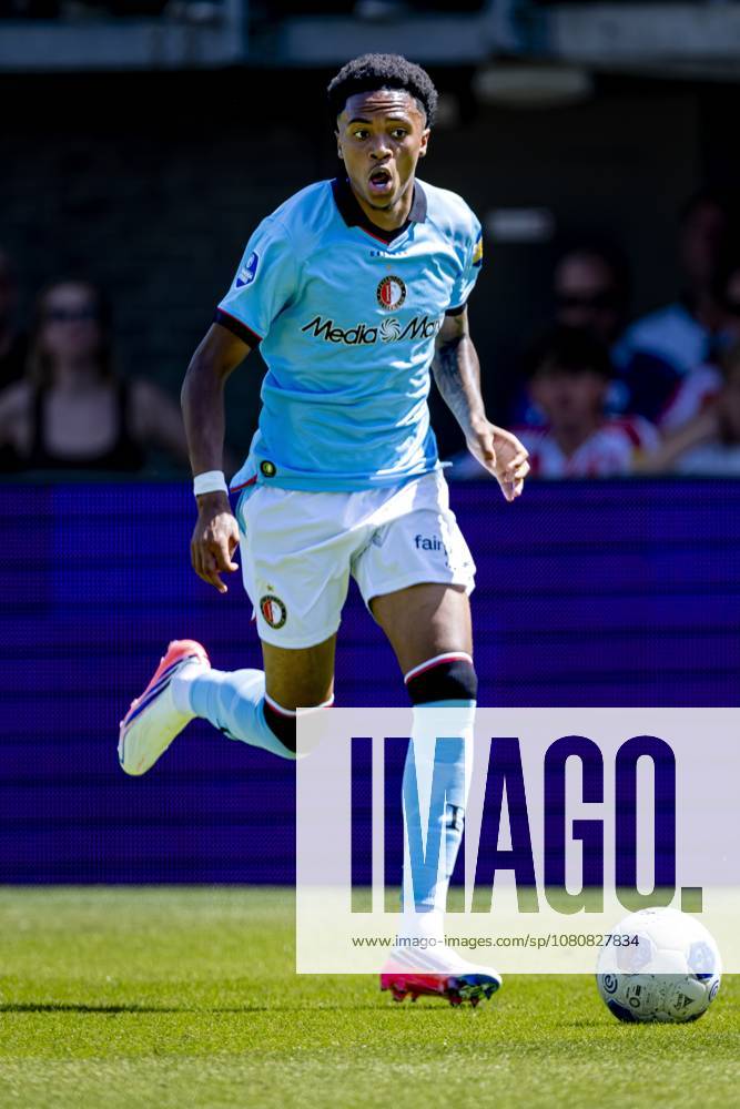 ROTTERDAM - SC Feyenoord Rotterdam forward Jivayno Zinhagel during the Vriendenloterij Eredivisie match between Sparta and Feyenoord at Stadion Het Kasteel on August 9, 2026 in Rotterdam, the Netherlands. (Photo by DeFodi Images) -