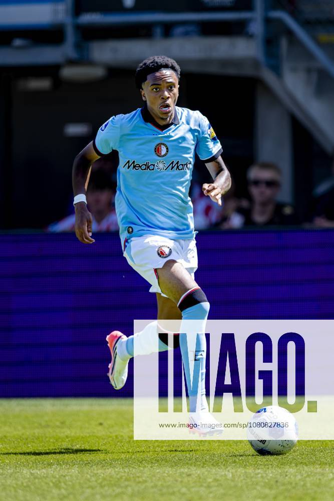 ROTTERDAM - SC Feyenoord Rotterdam forward Jivayno Zinhagel during the Vriendenloterij Eredivisie match between Sparta and Feyenoord at Stadion Het Kasteel on August 9, 2026 in Rotterdam, the Netherlands. (Photo by DeFodi Images) -
