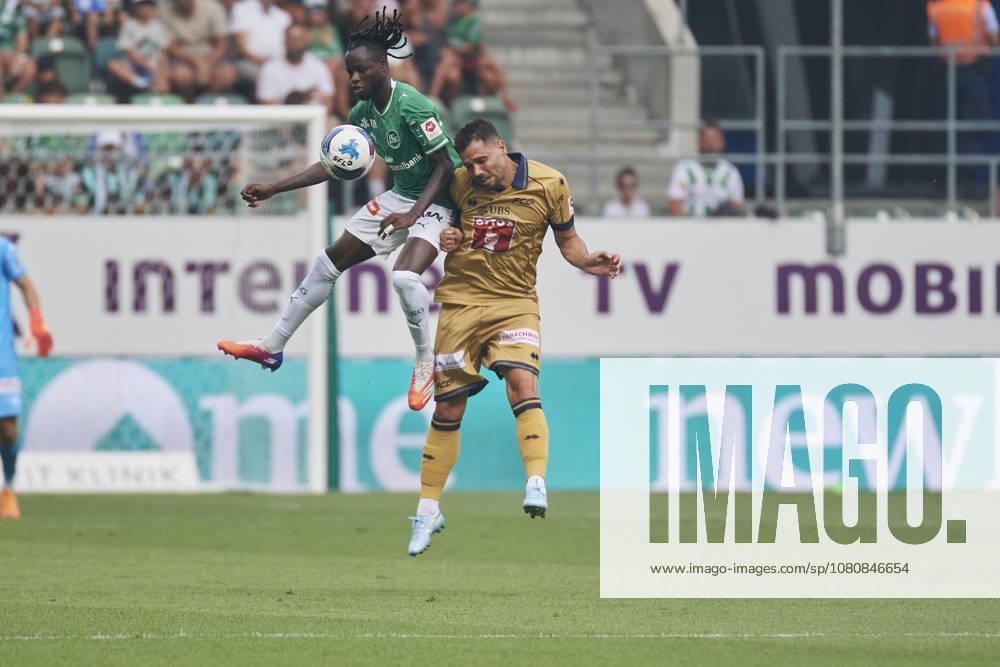 Brack Super League 2026 2027 FC St. Gallen 1879 vs. FC Luzern, St. Gallen, Schweiz St. Gallen, Schweiz, 9. August 2026. Aliou Baldà während des Brack Super League Spiels FC St. Gallen 1879 gegen FC Luzern in St. Gallen.