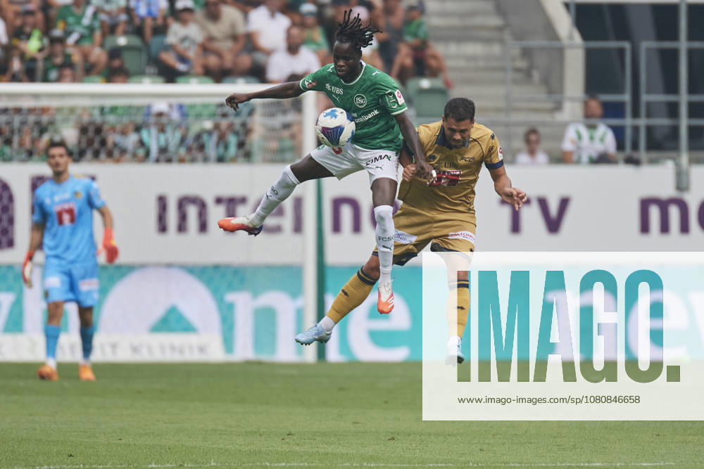 Brack Super League 2026 2027 FC St. Gallen 1879 vs. FC Luzern, St. Gallen, Schweiz St. Gallen, Schweiz, 9. August 2026. Aliou Baldà während des Brack Super League Spiels FC St. Gallen 1879 gegen FC Luzern in St. Gallen.