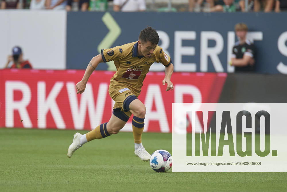 Brack Super League 2026 2027 FC St. Gallen 1879 vs. FC Luzern, St. Gallen, Schweiz St. Gallen, Schweiz, 9. August 2026. Matteo Di Giusto während des Brack Super League Spiels FC St. Gallen 1879 gegen FC Luzern in St. Gallen.