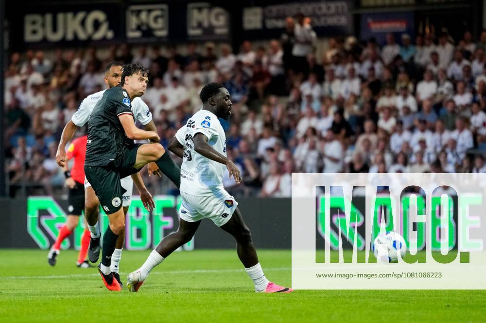 , BUKO Stadion , season 2026 2027 , Dutch Eredivisie football , match between Telstar and Sparta Rotterdam , Picture shows Sparta Rotterdam player Nökkvi Thorisson scores the 0-2 Telstar - Sparta x205711769x
