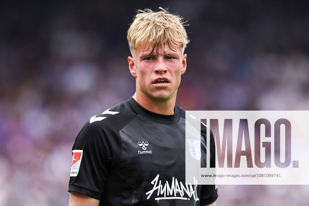 2026.08.15, Fußball, 2. Bundesliga, VfL Osnabrück - 1. FC Magdeburg, Stadion an der Bremer Brücke, 2.Spieltag, Saison 2026 2027: Luka Hyrylaeinen (1. FC Magdeburg 38) DFB regulations prohibit any use of photographs as image sequences and or quasi-video. Photo: WilkowskixPressefotoKochx Niedersachsen Deutschland