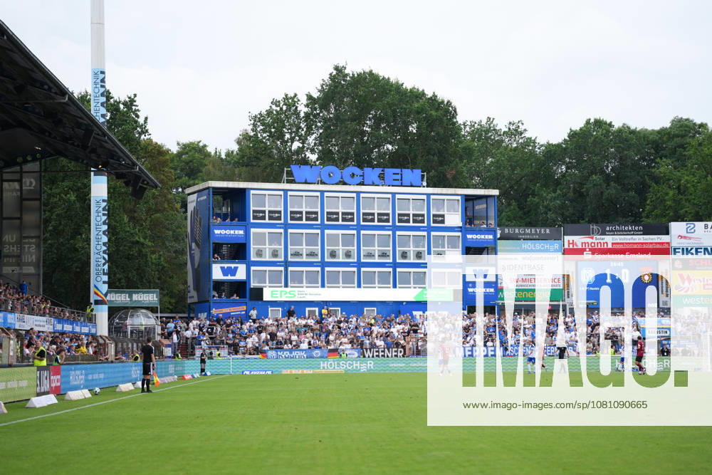 Deutschland: Fussball, 3. Liga, 2. Spieltag, Hänsch-Arena, SV Meppem vs. SG Sonnenhof-Großaspach: Wocken-Tower, der VIP-Bereich in Meppen.