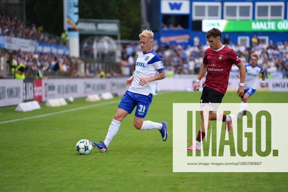 Deutschland: Fussball, 3. Liga, 2. Spieltag, Hänsch-Arena, SV Meppem vs. SG Sonnenhof-Großaspach: Luca Prasse (SV Meppen, 31)