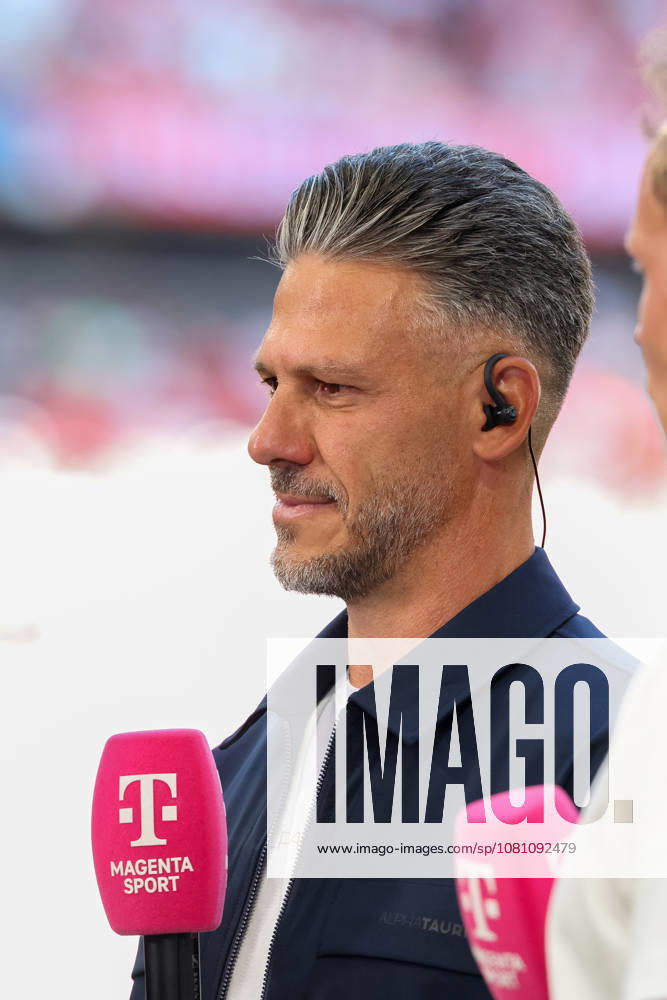 Martin Demichelis (RB Leipzig, Chef-Trainer) beim Interview vor dem Spiel, GER, FC Bayern Muenchen vs. RB Leipzig, Fussball, Telekom Cup, Testspiel, Saison 2026 2027, 15.08.2026, GER, FC Bayern Muenchen vs. RB Leipzig, Fussball, Telekom Cup, Testspiel, Saison 2026 2027, 15.08.2026 Muenchen