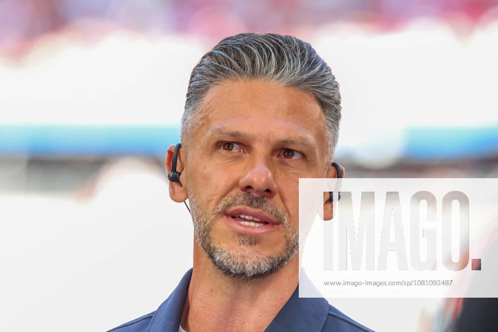 Martin Demichelis (RB Leipzig, Chef-Trainer) beim Interview vor dem Spiel, GER, FC Bayern Muenchen vs. RB Leipzig, Fussball, Telekom Cup, Testspiel, Saison 2026 2027, 15.08.2026, GER, FC Bayern Muenchen vs. RB Leipzig, Fussball, Telekom Cup, Testspiel, Saison 2026 2027, 15.08.2026 Muenchen
