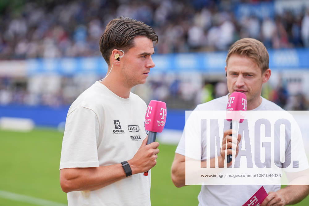 Deutschland: Fussball, 3. Liga, 2. Spieltag, Hänsch-Arena, SV Meppem vs. SG Sonnenhof-Großaspach: Jonas Fedl (SV Meppen, 5) bei Magenta