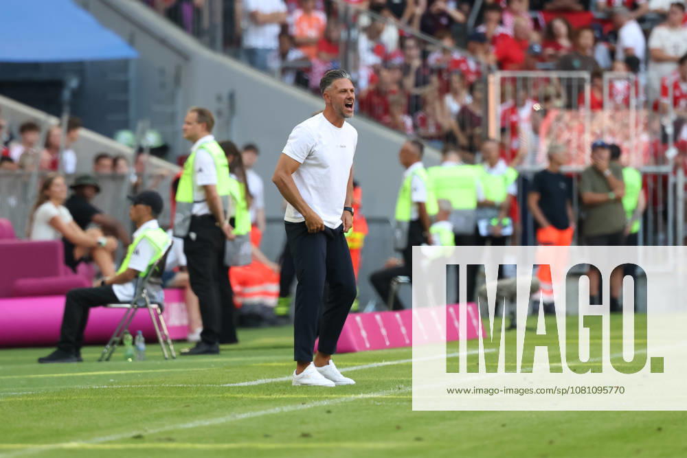 Martin Demichelis (RB Leipzig, Chef-Trainer), GER, FC Bayern Muenchen vs. RB Leipzig, Fussball, Telekom Cup, Testspiel, Saison 2026 2027, 15.08.2026, GER, FC Bayern Muenchen vs. RB Leipzig, Fussball, Telekom Cup, Testspiel, Saison 2026 2027, 15.08.2026 Muenchen
