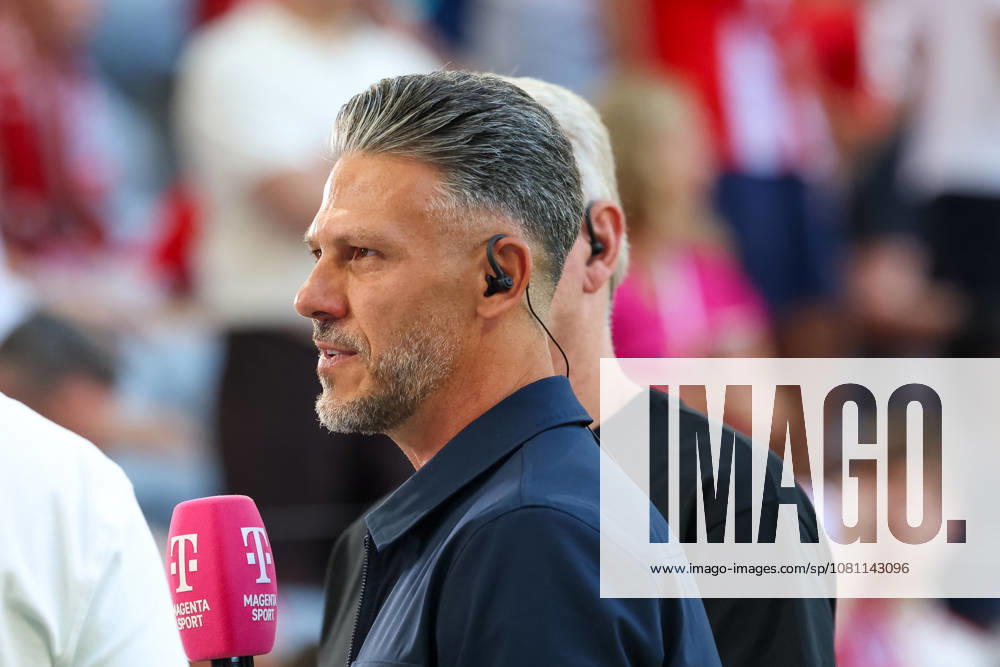 Martin Demichelis (RB Leipzig, Chef-Trainer) beim Interview vor dem Spiel, GER, FC Bayern Muenchen vs. RB Leipzig, Fussball, Telekom Cup, Testspiel, Saison 2026 2027, 15.08.2026, GER, FC Bayern Muenchen vs. RB Leipzig, Fussball, Telekom Cup, Testspiel, Saison 2026 2027, 15.08.2026 Muenchen