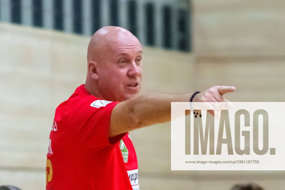 Trainer Pether Krautmeyer (Halle), SV Union Halle-Neustadt vs. Hazena Kynzvart (Tschechien), Handball Bundesliga Frauen, Testspiel, Saison 2026 27, 16.08.2026 Halle SWH Arena Sachsen-Anhalt Deutschland