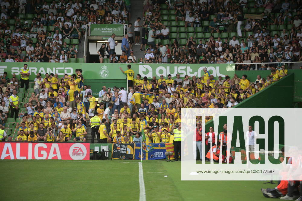 ESP: LaLiga EA Sports Racing Santander v Villarreal CF fans of villarreal during LaLiga EA Sports between Racing Santander v Villarreal CF played at Campos de de El Sardinero Stadium in Cantabria on August 16, 2026 in Spain Spain Futbol