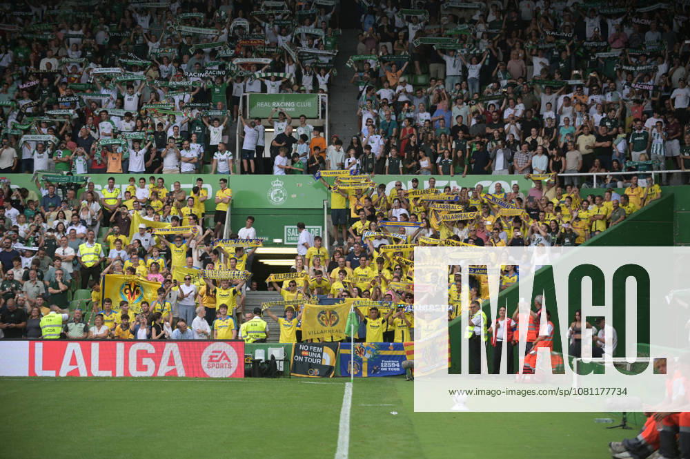 ESP: LaLiga EA Sports Racing Santander v Villarreal CF fans of villarreal during LaLiga EA Sports between Racing Santander v Villarreal CF played at Campos de de El Sardinero Stadium in Cantabria on August 16, 2026 in Spain Spain Futbol