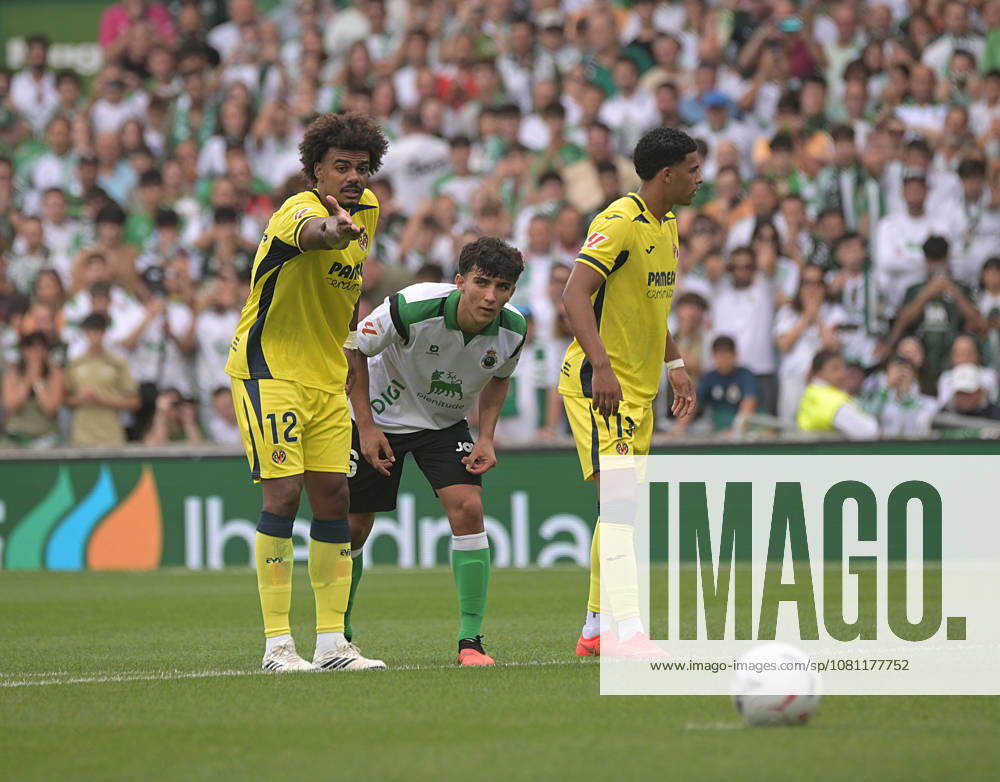 ESP: LaLiga EA Sports Racing Santander v Villarreal CF Renato Veiga of Villarreal during LaLiga EA Sports between Racing Santander v Villarreal CF played at Campos de de El Sardinero Stadium in Cantabria on August 16, 2026 in Spain Spain Futbol