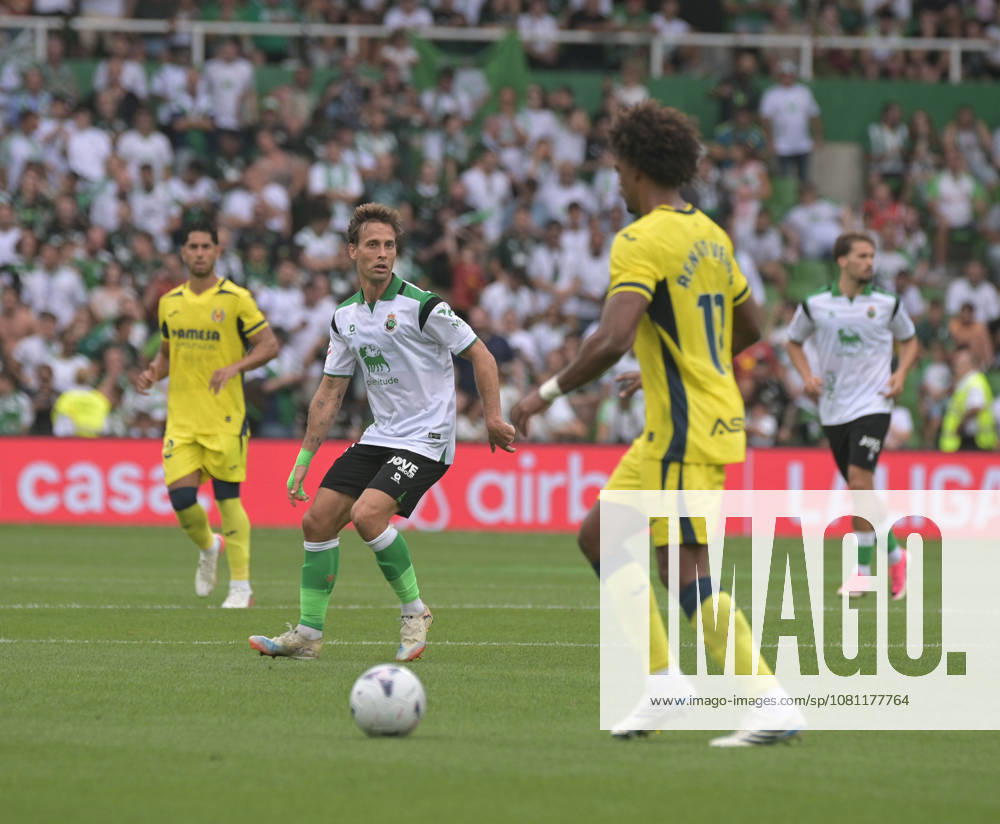 ESP: LaLiga EA Sports Racing Santander v Villarreal CF Sergio Canales of Racing de Santander during LaLiga EA Sports between Racing Santander v Villarreal CF played at Campos de de El Sardinero Stadium in Cantabria on August 16, 2026 in Spain Spain Futbol
