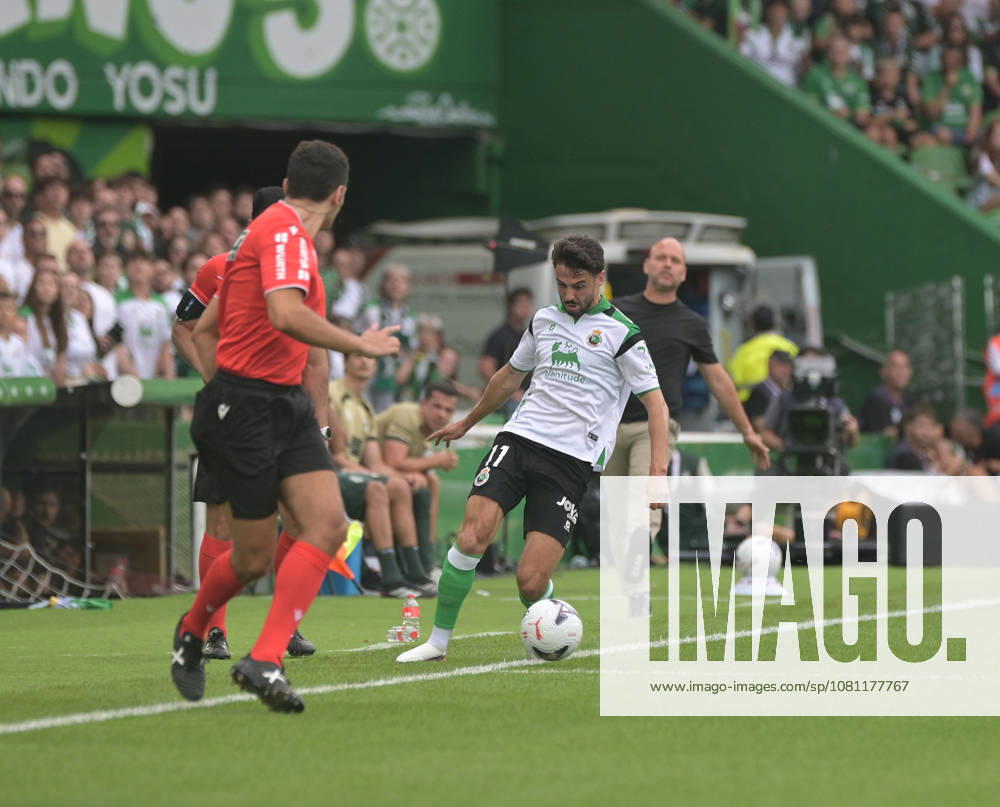 ESP: LaLiga EA Sports Racing Santander v Villarreal CF Andres Martin of Racing de Santander during LaLiga EA Sports between Racing Santander v Villarreal CF played at Campos de de El Sardinero Stadium in Cantabria on August 16, 2026 in Spain Spain Futbol