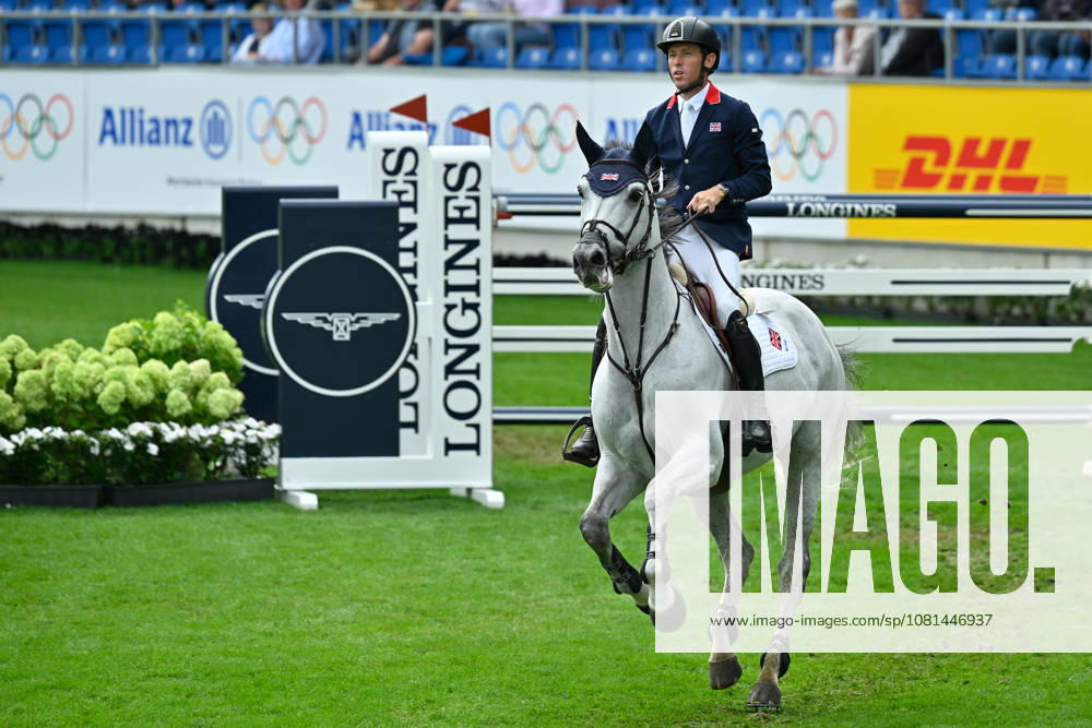 Aachen, Hauptstadion, 19.08.26, GER, FEI World Championships Aachen 2026, Turkish Airlines-Preis, Springreiten, First Competition Team & Individual Qualifier Bild: Scott BRASH (Grossbritannien) mit Hello Mango Nordrhein-Westfalen Deutschland