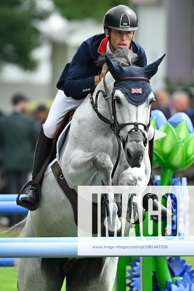 Aachen, Hauptstadion, 19.08.26, GER, FEI World Championships Aachen 2026, Turkish Airlines-Preis, Springreiten, First Competition Team & Individual Qualifier Bild: Scott BRASH (Grossbritannien) mit Hello Mango Nordrhein-Westfalen Deutschland