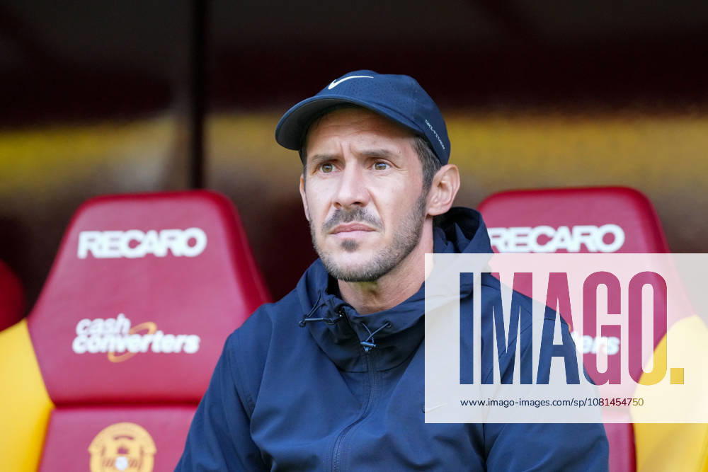 Julian Schuster (SC Freiburg, Trainer) , Schottland, Fussball, UEFA Conference League, Play-offs, Hinspiel, 2026 2027, Motherwell FC vs. SC Freiburg, 20.08.2026, Fir Park Stadium, Motherwell Motherwell Fir Park Stadium North Lanarkshire Schottland