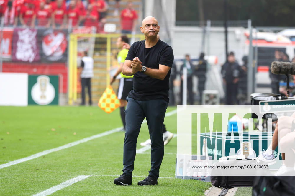 Rui Mota (Cheftrainer SV Waldhof Mannheim) Fussball: DFB-Pokal, 1. Runde, SV Waldhof Mannheim vs. 1. FC Kaiserslautern am 21.08.2026 in Mannheim (Carl-Benz-Stadion), Deutschland Mannheim Carl-Benz-Stadion Deutschland