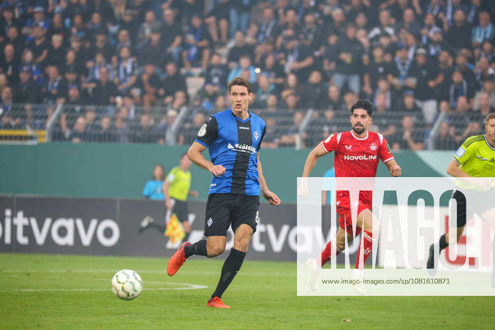 Maximilian Thalhammer (SV Waldhof Mannheim, 8) Fussball: DFB-Pokal, 1. Runde, SV Waldhof Mannheim vs. 1. FC Kaiserslautern am 21.08.2026 in Mannheim (Carl-Benz-Stadion), Deutschland Mannheim Carl-Benz-Stadion Deutschland